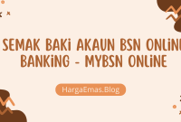 Semak Baki Akaun BSN Online Banking - MyBSn Online