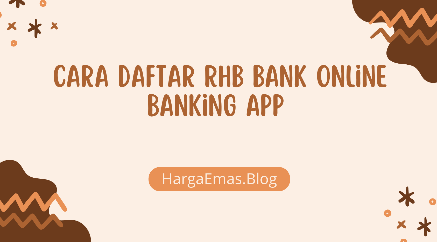 Cara Daftar RHB Bank Online Banking App