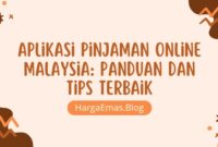 Aplikasi Pinjaman Online Malaysia: Panduan dan Tips Terbaik