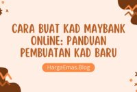 Cara Buat Kad Maybank Online