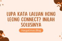 Lupa Kata Laluan Hong Leong Connect? Inilah Solusinya