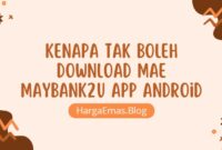 Kenapa tak boleh download mae maybank2u app android